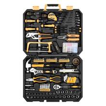 DEKO DKMT198 Socket Wrench Tool Set Auto Repair Mixed Tool Combination Package Hand Tool Kit with Plastic Toolbox Storage Case 2024 - buy cheap