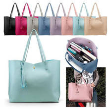 2020 Women Fringe Large Capacity Shopping Bags Women Handbag Shoulder Lady's Messenger Luxury Designer Crossbody Bags For Women 2024 - buy cheap