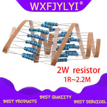 50pcs 1/2W 1R ~ 2.2M Metal film resistor 100R 220R 330R 1K 1.5K 2.2K 3.3K 4.7K 47 22 10K K K 100K 100 220 330 1K5 2K2 3K3 4K7 ohm 2024 - compre barato