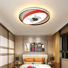 Luces de techo LED modernas para habitación de niños, lámpara de techo led de Spider/bat man, iluminación para el hogar, novedad 2024 - compra barato