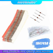 100pcs 1W  diode DO-35 1N4749A 24V 1N4748A 22V 1N4747A 20V 1N4746A 18V 1N4745A 16V 1N4744A   15V 1N4743A 13V 2024 - buy cheap