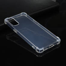 For Oppo Reno4 Reno 4 5G / 4G Shockproof HD Clear Transparent Silicone TPU Soft Phone Back Case Cover Coque Funda 2024 - buy cheap