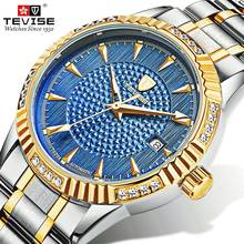 Fashion Men Luxury Watch TEVISE Calendar Luminous Hands Wristwatch Automatic Mechanical Business Watch Relogio Masculino 2024 - buy cheap