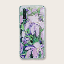 New Huawei transparent painted flower phone case for P20 / P30 / P30 Pro / Mate 20 TPU all-inclusive mobile phone case 2024 - купить недорого