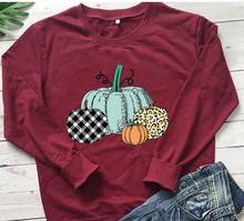 Funny Pumpkins Graphic Sweatshirts thanksgiving Party Sweatshirt thanksgiving tops women casual winter Long sleeve outfits 2024 - buy cheap