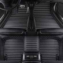 Custom 5 Seat Car Floor Mat for bmw 5 Series E39 E60 F10 G30 F90 Gran Turismo F07 5 Touring E39 E61 F11 G31 carpet alfombra 2022 - купить недорого