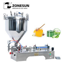 ZONESUN Pressurized High Viscosity Liquid Hand Sanitizer Laundry Detergent Facial Cleanser Bottle Piston Filling Machine 2024 - buy cheap