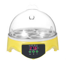 7 ovos mini digital incubadora de ovos incubadora de ovos transparente máquina incubação automática controle temperatura para ovos de pato de galinha 2024 - compre barato