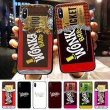 Creative Willy Wonka Chocolate Bar Phone Case for iPhone 11 12 pro MINI XS MAX 8 7 6 6S Plus X 5S SE 2020 XR 2024 - buy cheap