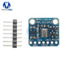 MPL3115A2 I2C Barometric Intelligent Temperature Pressure Measure Altitude Board Sensor Module V2.0 For Arduino Altimeter 5V 2024 - buy cheap