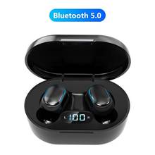 Auriculares inalámbricos A7S/E7S con Bluetooth 5,0, cascos deportivos estéreo 9D impermeables IPX7 2024 - compra barato