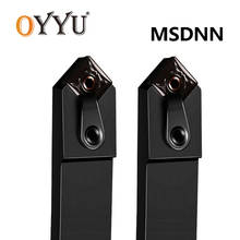 Oyyu msdnn1616h12 msdnn2020k12 msdnn2525m12 msdnn 16 20 25mm de torneamento externo ferramenta titular uso snmg120404 inserções de carboneto torno 2024 - compre barato