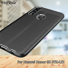 Wolfrule Cover For Huawei Honor 9X Case Fashion Style Silicone Bumper Shockproof Case For Huawei Honor 9X Case Honor 9X STK-LX1 2024 - buy cheap