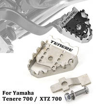 FOR YAMAHA TENERE 700 Tenere700 XTZ 700 T700 Motorcycle Accessories Brake Lever Extension Pedal Step Tip Plate Enlarge Extender 2024 - buy cheap
