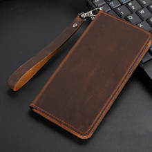 Leather Phone Case For Homtom HT 7 16 17 30 37 50 70 Pro Case Wallet Cowhide Cover 2024 - buy cheap