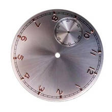 Esfera de reloj de 37mm para ETA 6497, MAR-G, 3600, accesorios de esfera de reloj de movimiento, para ETA 6497, MAR-G, 3600 2024 - compra barato