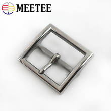 1Pc High Quality Men Stainless Belt Steel Buckles Metal Pin Buckle For Belts 38-39mm DIY Leathercraft Hardware Accessories YK119 2024 - buy cheap