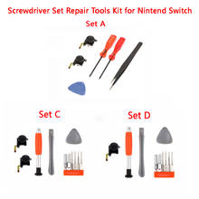 100 set Precision Screwdriver Set Repair Tools Kit for Nintend Switch NS Combination Screwdriver Kit with joystick for ns 2024 - buy cheap