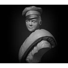 1/10 escala unpainted conjunto resina busto kit soldado 2024 - compre barato