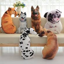 Simulation Dog Children Plush Toys 3D simulation dog canine Dalmatian Baby Kid Stuffed Toy 2024 - buy cheap