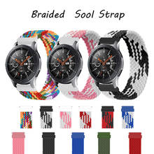 20mm 22mm Band For Samsung Galaxy Watch 3/42mm 46mm Active 2 Strap Gear S3 Nylon Bracelet Huawei Watch GT 2 2e Pro Amazfit Bip 2024 - buy cheap