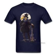 2018 Fashion T-shirt Men T Shirt Bird Of The Street Tshirt 3D Cartoon Tee Print Top Clothes Cotton Fabric Sweatshirts Dark Blue 2024 - buy cheap