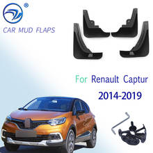 Para-lama proteção contra respingos para renault captur 2009-2016, 4 unidades 2024 - compre barato