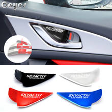 Ceyes Car Styling Auto Door Handle Wrist Bowl Accessories For Mazda CX-5 CX-3 CX-4 6 Skyactiv Technology Axela Atenza Stickers 2024 - buy cheap