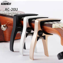 Acouway-ukelele capo, material de aleación de Zinc, Capo exclusivo, 3 colores opcionales 2024 - compra barato