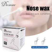 Nose Hair Removal Nose Wax Kit Painless Beads Mens Nasal Nose Ear Waxing Kit Measuring Cup Moustache Stencils Hair Removal Tools 2024 - buy cheap