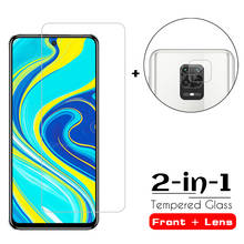 2in1 protective tempered glass for xiaomi redmi note 9 pro max 9s camera lens glass for Redmi Note 9 Pro 9pro screen protector 2024 - buy cheap