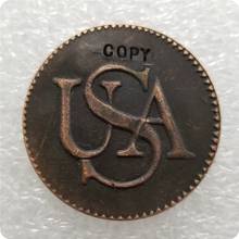 1785 Bar Coppers CÓPIA Moeda moedas comemorativas-moedas réplica medalha moedas colecionáveis 2024 - compre barato