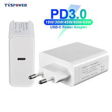 USB C Power Adapter PD/QC3.0 65W/60W/45W/30W/18W TYPE-C Wall Charger,For USB-C Laptops/ for MacBook/iPad Pro /xiaomiAir/Samsung 2024 - buy cheap