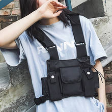 Brand  Tactical Vest Fanny Pack Chest Rig Bags Unisex Hip hop Tactical Shoulder Bag Hip Hop Functionality Kidney Streetwear Bag 2024 - buy cheap