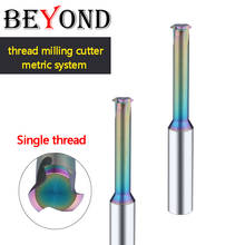 BEYOND Single Thread Milling Cutter Coated Carbide Tungsten Steel Special For Aluminum Alloy Deep Hole The Metric System 2024 - buy cheap