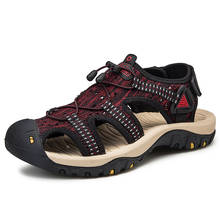 Men Shoes Summer Breathable Casual Sport Sandal Men Comfortable Beach Sandals Man Anti-Slippery Hiking Sandals Plus Size Shoes 2024 - buy cheap