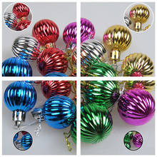 12pcs/lot Christmas Tree Ball Bauble Hanging Ornament Decorations Home Party Holiday Glitter Xmas Tree Pendant Balls 2024 - buy cheap