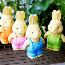 27pcs/lot New Novelty Cartoon Simulation lapin Mini Eraser Rubber Office and Study Eraser kids Gift Wholesale 2024 - buy cheap