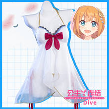 Anime Princess Connect! Re:Dive Eustiana von Astraea Sexy Swimsuit/wear+Bracelet Cosplay Costume Women Halloween Free Shipping 2024 - buy cheap