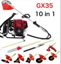 New Model Knapsack China GX35 Back Pack Multi Brush Cutter ,Pole Chain Saw,Long Reach Hedge Trimmer 10 in 1 with metal blade 2024 - buy cheap