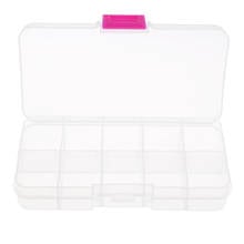 1Pc  Transparent Sewing Storage Box Sewing Machine Bobbin Organizer with 10 Compartments 2024 - buy cheap