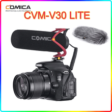 Comica CVM-V30 LITE Video Microphone Condenser Volgging Recording Mic for Canon Nikon Fuji DSLR Camera,Microphone for Smartphone 2024 - buy cheap