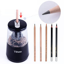 New Electric Pencil Sharpener Dual Purpose Multifunction Automatic Electronic Sharpener Gifts For Kids Students School Supplies 2024 - buy cheap