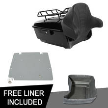Motorcycle King Pack Trunk Rack Backrest Plate For Harley Tour Pak Road King Road Glide Electra Glide 2014-2020 2024 - buy cheap
