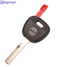 jingyuqin 10ps Transponder Key shell with Red plug For Volvo S40 V40 S60 S80 XC70 Original No Chips Key Case Cover key 2024 - buy cheap
