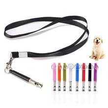 1 Pc Stainless Steel Dog Whistles Pet Training Supplies Anti Barking Sound Device Ultrasonic Whistle Wholesale Pet Accessories 2024 - buy cheap