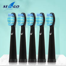 Cabeça de escova de dentes elétrica original de 5 tamanhos, para sg47/e4/sg575/sg958/e9, escovas substituíveis, limpeza profunda 2024 - compre barato