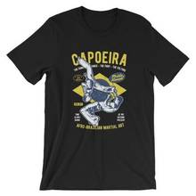 Футболка Capoeira. Боевые искусства 100% хлопок Премиум тройник новый унисекс для мужчин и женщин футболка 2024 - купить недорого