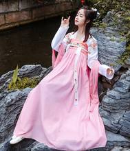 Vestido de cosplay chino de Hanfu para mujer, vestido tradicional chino de hanfu de estrella púrpura, trajes de Hanfu para mujer, vestido de princesa 2024 - compra barato