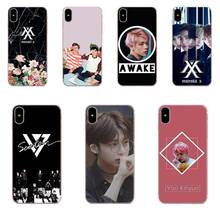 Модный чехол из ТПУ Monsta X Kpop для Samsung Galaxy J1 J3 J4 J5 J6 J7 A10 A20 A20E A3 A40 A5 A50 A7 2016 2017 2018 2024 - купить недорого